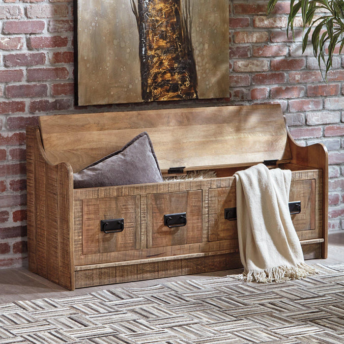 Garrettville Storage Bench